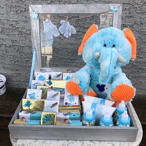 Taking orders for chocolate favors